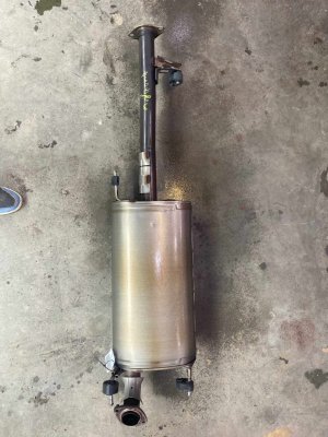 2010-2024 Toyota 4Runner Exhaust Muffler Assembly - Rear (Used OEM)