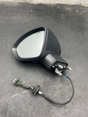 2024-2025 Buick Envision Black Door/Side View Mirror - Front, Left (Driver) (Used OEM)