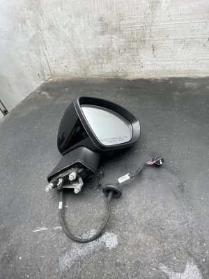 2021-2025 Buick Envision Black Door/Side View Mirror - Front, Right (Passenger) (Used OEM)