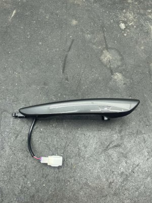 2023-2025 Mazda CX-50 Gray Exterior Door Handle - Front, Left (Driver) (Used OEM)