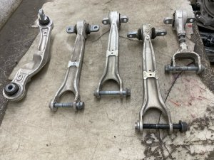  Tesla Model s Upper and Lower Control Arm Set - Rear, Left (Driver) (Used OEM)