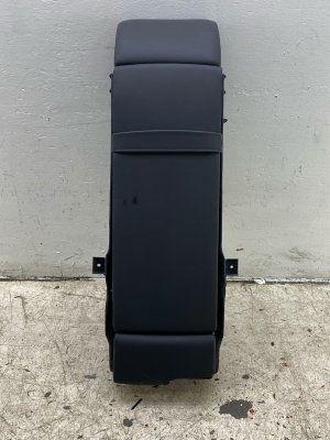 2013-2018 Bentley Flying Spur Black Center Console Armrest Cushion - Rear (Used OEM)