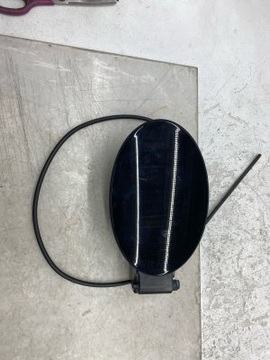 2017-2024 Maserati Levante Blue Fuel Filler Door with Pocket Housing and Cap - Rear (Used OEM)