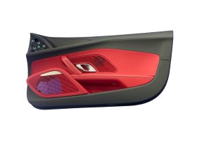 2017-2023 Audi R8 Black Door Interior Trim Panel - Front, Right (Passenger) (Used OEM)