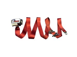 2005-2013 Porsche 911 Red Seat Belt Retractor Assembly - Front (Used OEM)