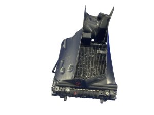 2017-2020 Audi R8 Radiator and A/C Condenser Cooling Fan Assembly with Duct - Front (Used OEM)