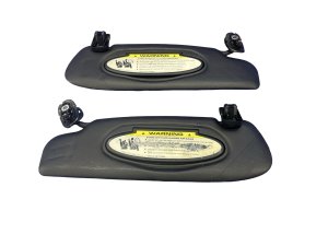 2005-2013 Porsche 911 Black Sun Visor Set - Right (Passenger) (Used OEM)
