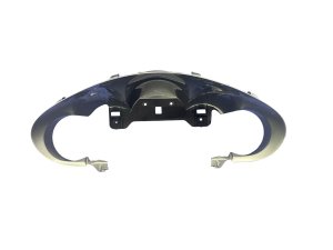 2005-2012 Porsche Boxster Silver Instrument Cluster Surround Trim Panel - Front (Used OEM)