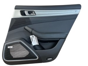 2017-2023 Porsche Panamera Black Door Interior Trim Panel - Rear, Right (Passenger) (Used OEM)