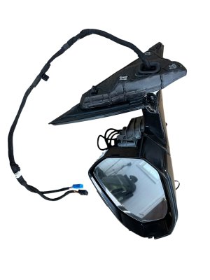 2023-2025 BMW 740i Power Heated Folding Auto-Dimming Memory Door/Side View Mirror with Camera - Front, Left (Driver) (Used OEM)