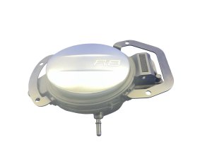2017-2023 Audi R8 Silver Fuel Filler Door Housing Assembly with Gas Cap - Rear (Used OEM)