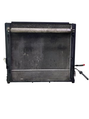 2012-2015 Mercedes-Benz ML350 Radiator Condenser Cooling Fan and Core Support Assembly (Used OEM)