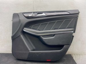 2013-2016 Mercedes-Benz GL550 Black Door Interior Trim Panel - Front, Right (Passenger) (Used OEM)