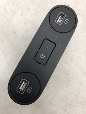 2022-2024 Hyundai Ioniq 5 Center Console Dual USB Port and Wireless Charger Indicator (Used OEM)
