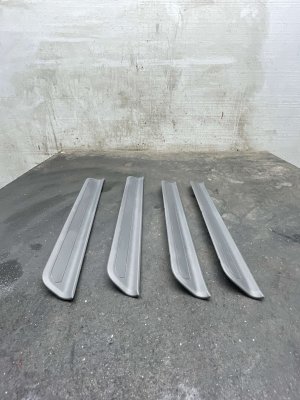 2024-2025 Kia EV9 Front and Rear Door Sill Plate Trim Panel Set (Used OEM)