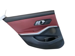 2019-2026 BMW 328i Black Door Interior Trim Panel - Rear, Left (Driver) (Used OEM)