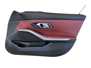 2023-2026 BMW M3 Black Door Interior Trim Panel - Front, Right (Passenger) (Used OEM)
