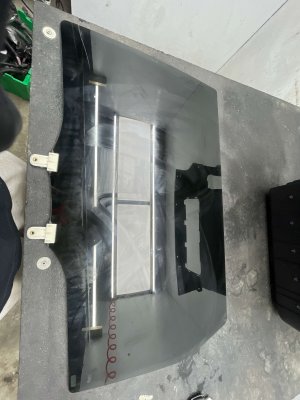 2024-2025 Kia EV9 Door Window Glass - Rear, Left (Driver) (Used OEM)