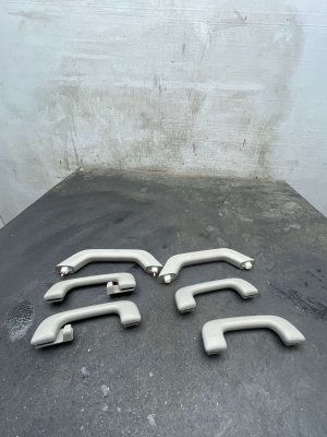 2024-2026 Kia EV9 Gray Interior Roof and B-Pillar Grab Handle Set (Used OEM)
