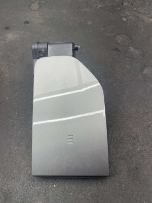 2024-2025 Kia EV9 Pebble Gray High Voltage Battery Charger Port Door (Used OEM)