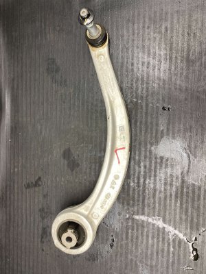 2024-2025 Kia EV9 Lower Forward and Rearward Suspension Control Arm Set - Front, Left (Driver) (Used OEM)