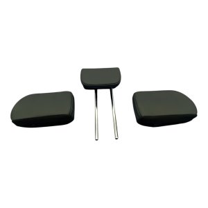 2023-2026 Kia Telluride Black 3rd Row Leather Headrest Set - Rear, Right (Passenger) (Used OEM)