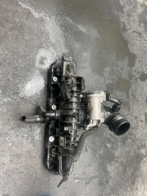 2018-2024 Jaguar F-Pace Engine Intake Manifold with Throttle Body (Used OEM)
