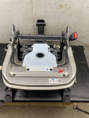 2024-2025 Kia EV9 Lower Seat Track Assembly - Front (Used OEM)
