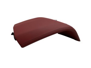 2022-2025 Genesis G70 Red Center Console Trim Panel Cover - Front (Used OEM)