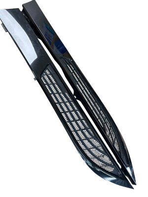 2014-2020 BMW i8 Roof Pillar Air Grille Trim Cover Panel Set - Rear (Used OEM)