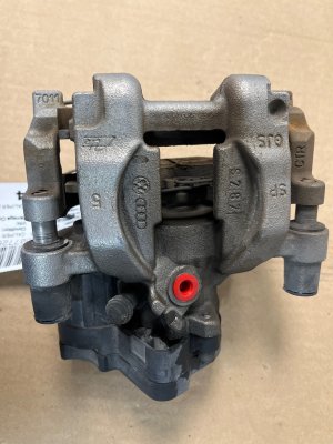 2013-2020 Audi A3 Disc Brake Caliper for 11.81-Inch Rotors - Rear, Left (Driver) (Used OEM)