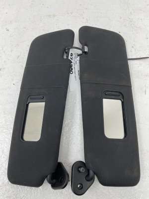 2014-2020 BMW i8 Black Sun Visor Set - Front, Right (Passenger) (Used OEM)