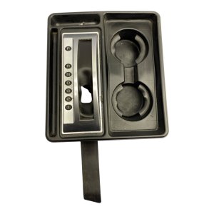 2003-2007 Hummer H2 Front Center Console Cup Holder and Shifter Bezel Trim Panel (Used OEM)