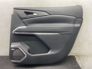 2024-2026 Chevrolet Traverse Jet Black Door Interior Trim Panel - Rear, Right (Passenger) (Used OEM)