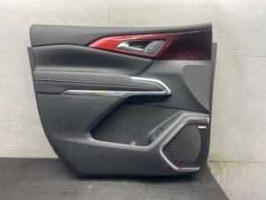 2024-2026 GMC Acadia Jet Black Door Interior Trim Panel - Front, Left (Driver) (Used OEM)