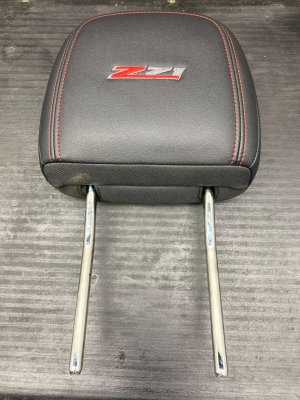 2024-2026 GMC Acadia Jet Black Seat Leatherette Headrest - Front, Left (Driver) (Used OEM)