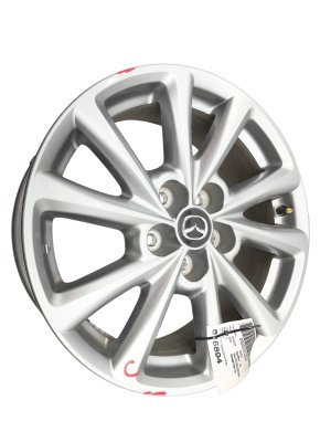 2022-2025 Mazda CX-5 Gray 17x7 5-Spoke Silver Alloy Wheel (Used OEM)