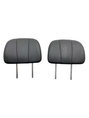 2026 Hyundai Palisade Black Second Row Leather Headrest Set - Rear, Right (Passenger) (Used OEM)