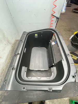 2024-2026 Kia EV9 Hood Frunk Storage Compartment Bin Box - Front (Used OEM)
