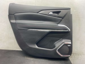 2024-2026 Chevrolet Traverse Jet Black Door Interior Trim Panel - Rear, Left (Driver) (Used OEM)