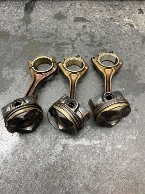 2018-2020 Jaguar XE Engine Piston with Connecting Rod Set (Used OEM)