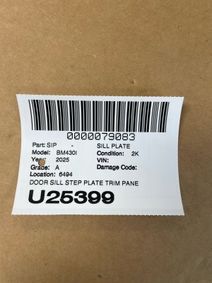 2014-2021 BMW M235i Black Comfort Access Keyless Entry Interior Antenna (Used OEM)