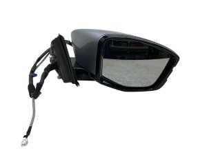 2022-2025 Acura MDX Silver Power Folding Door/Side View Mirror with Chrome Molding - Right (Passenger) (Used OEM)