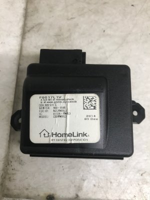 2009-2010 Porsche Cayenne HomeLink Garage Door Opener Control Module (Used OEM)