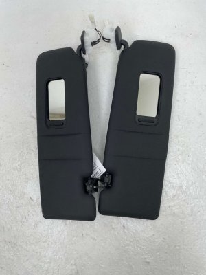 2016-2021 BMW M2 Black Sun Visor Set - Right (Passenger) (Used OEM)