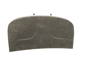 2012-2018 Audi S7 Gray Interior Parcel Shelf Cargo Cover Panel - Rear (Used OEM)