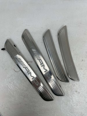 2019-2026 Mercedes-Benz AMG GT 53 Illuminated Door Sill Plate Set - Front (Used OEM)