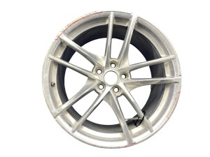 2020-2022 Toyota GR Supra Silver 19x10 10-Spoke Silver and Black Alloy Wheel - Rear (Used OEM)