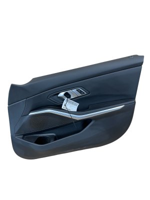 2023-2025 BMW M3 Black Door Interior Trim Panel - Front, Right (Passenger) (Used OEM)