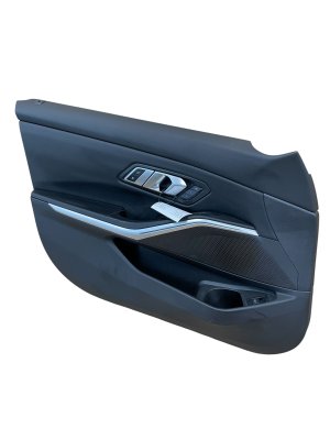 2023-2026 BMW M3 Black Door Interior Trim Panel - Front, Left (Driver) (Used OEM)